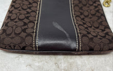 Load image into Gallery viewer, Coach Womens Sutton Brown Monogram Adjustable Strap Zipper Crossbody Bag
