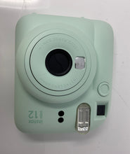 Load image into Gallery viewer, Fujifilm Instax Mini 12 Teal Instant Film Camera With Case Not Tested NCL
