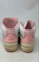 Load image into Gallery viewer, Nike Womens Air Jordan 2 Retro White Pink Lace-Up Sneaker Shoes Size 7 1/2

