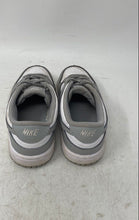 Load image into Gallery viewer, Nike Boys Dunk Low FB9107-123 Gray White Leather Sneaker Shoes Size 10C
