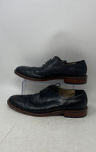 Load image into Gallery viewer, Banana Republic Mens Hadley Black Leather Lace-Up Oxford Dress Shoes Size 10.5
