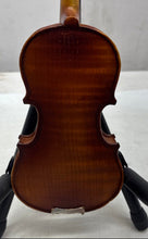 Load image into Gallery viewer, Mendini Brown 4-String Small Acoustic Violin Instrument In Black Hard Case
