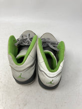 Load image into Gallery viewer, Nike Boys Jordan 5 Retro DQ3735-003 Gray Green Lace-Up Sneaker Shoes Size 2Y
