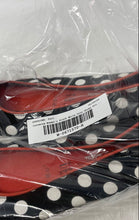 Load image into Gallery viewer, Converse Womens Black White Polka Dot Round Toe Slip-On Ballet Flats Size 7.5
