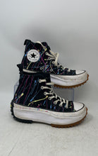 Load image into Gallery viewer, Converse Womens Run Star Hike High 571872C Black Multicolor Sneaker Shoes Sz 6.5
