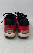Load image into Gallery viewer, Nike Mens Alpha Menace 4 Shark Red Black White Lace-Up Football Cleats Size 7
