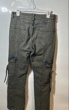 Load image into Gallery viewer, Forever 21 Womens Gray Belt Loops Button Front Multiple Pockets Cargo Pants 29
