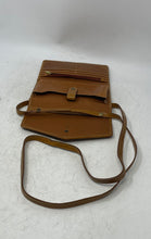 Load image into Gallery viewer, Timberland Womens Brown Genuine Leather Single Strap Foldable Crossbody Bag
