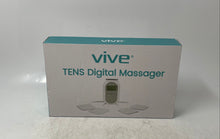 Load image into Gallery viewer, Vive 5-Mode TENS White Muscle Stimulation Digital Massager Untested

