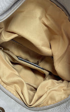 Load image into Gallery viewer, Michael Kors Womens Beige Outer Pockets Shoulder Crossbody Handbag
