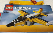 Load image into Gallery viewer, Lot Of 6 Pcs Assorted Lego Creator Large Print Instruction Manuals For Age 3+
