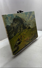 Load image into Gallery viewer, Canvas Reproduction Of A Painting Cuadro Campestre By Carlo Pollonera Dated 1898
