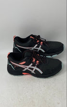Load image into Gallery viewer, Asics Womens Gel-Venture 8 1012A708 Black Multicolor Sneakers Shoes Size 7.5
