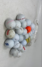 Load image into Gallery viewer, Lot Of 25 Pcs Assorted White Yellow Orange Range Golf Balls For Practice
