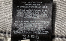 Load image into Gallery viewer, Express Womens Gray Medium Wash Distressed Mid-Rise Legging Jeans Pants Size 0s
