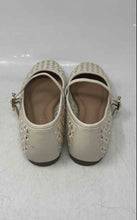 Load image into Gallery viewer, Kelly &amp; Katie Womens Nia Beige Leather Perforated Mary Jane Flats Size 6.5M
