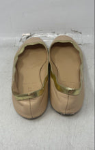 Load image into Gallery viewer, J. Crew Womens Beige Leather Scalloped Slip-On Round Toe Ballet Flats Size 6.5
