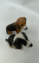 Load image into Gallery viewer, Lot Of 2 Pcs Dimontti Collection Decorative Beagle &amp; Spaniel Dog Figurines
