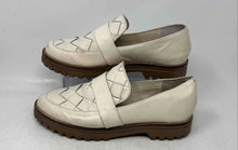 Load image into Gallery viewer, Dolce Vita Womens Aubree Beige Woven Leather Slip-On Loafer Shoes Size 10

