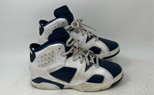 Load image into Gallery viewer, Nike Boys Air Jordan 6 Retro DV3605-164 Blue White Sneakers Shoes Size 2Y
