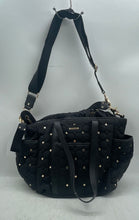 Load image into Gallery viewer, Rebecca Minkoff Womens Marissa Black Inner Pockets Detachable Strap Shoulder Bag

