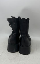 Load image into Gallery viewer, Aldo Womens Talaleryknit Black Round Toe Lace-Up Ankle Boots Size 7.5

