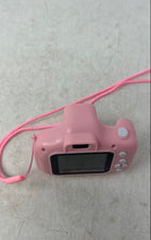 Load image into Gallery viewer, Pink White Portable Childrens Digital Camera With Box And Accessories Not Tested
