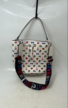 Load image into Gallery viewer, Karl Lagerfeld Womens Multicolor Printed Inner Pockets Shoulder Handbag

