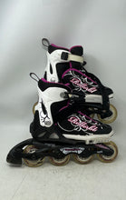 Load image into Gallery viewer, Rollerblade Girls Spitfire XT G Black White Pink Recreational Inline Skates Sz 2
