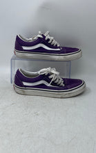 Load image into Gallery viewer, Vans Unisex Old Skool 751505 Purple White Lace-Up Sneaker Shoes Size M5.5 W7

