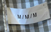 Load image into Gallery viewer, Michael Kors Mens Beige White Printed Button-Up Shirt Size Medium
