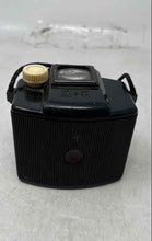 Load image into Gallery viewer, Vintage Ansco Panda Black Plastic 620 Roll Film Box Camera Not Tested
