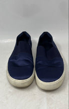 Load image into Gallery viewer, Vince Womens Corbin Blue White Round Toe Slip-On Sneaker Shoes Size 6.5
