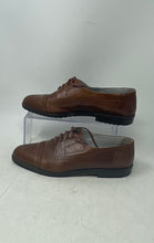 Load image into Gallery viewer, Joan E David Mens Brown Leather Lace-Up Oxford Dress Shoes Size EUR 40.5
