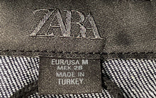 Load image into Gallery viewer, Zara Womens Blue Short Sleeve Collared Golf Polo Dress Size Medium
