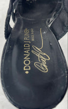 Load image into Gallery viewer, Donald J. Pliner Womens Black Leather Peep Toe Platform Strappy Sandals Sz 7.5M
