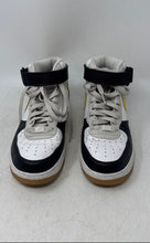 Load image into Gallery viewer, Nike Womens Air Force 1 Mid By You DV3903-900 White Black Sneakers Shoes Sz 8.5
