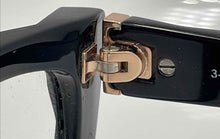 Load image into Gallery viewer, Authentic Swarovski Women's Black Glasses With Crystal Accents

