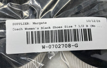 Load image into Gallery viewer, Coach Womens Keeley Q676 Black Signature Print Sneaker Shoes Size 7.5B No Laces
