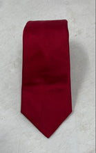 Load image into Gallery viewer, Pronto Uomo Mens Red Silk Formal Adjustable Designer Pointed Tie
