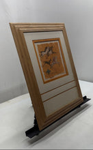 Load image into Gallery viewer, King Kuka Multicolor Woven Hoofbeats Southwestern-Style Framed Print

