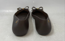 Load image into Gallery viewer, Melissa Womens Brown Bow Design Round Toe Slip-On Ballet Flats Size 9
