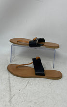 Load image into Gallery viewer, Joie A La Plage Womens Nice Brown Black Slip-On Thong Sandals Size 38 1/2
