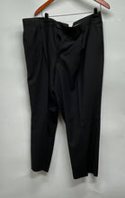 Load image into Gallery viewer, Fineri Mens Black Long Sleeve Pockets Two-Piece Suit Pant Set Size 44/42
