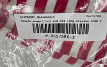 Load image into Gallery viewer, Authentic Escada Womens White Red Long Sleeve Pullover T-Shirt Size Small

