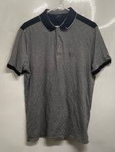 Load image into Gallery viewer, Armani Exchange Mens Gray Collared Short Sleeve Golf Polo Shirt Size XL
