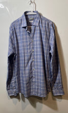 Load image into Gallery viewer, Michael Kors Mens Multicolor Printed Long Sleeve Dress Shirt Size XL
