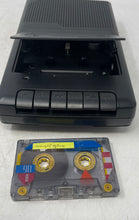 Load image into Gallery viewer, Coby Model CVR-22 Black Portable Recorder And Cassette Player Not Tested
