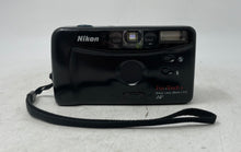 Load image into Gallery viewer, Nikon Fun Touch 4 Black Lens 29mm Built In Flash Point &amp; Shoot Film Camera
