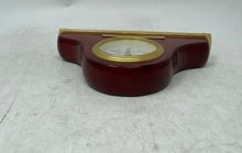 Load image into Gallery viewer, Ruby Matillo Danbury Quartz Home Decor Desk Mantel Wood Clock Not Tested
